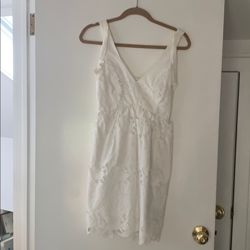 Tibi white dress
